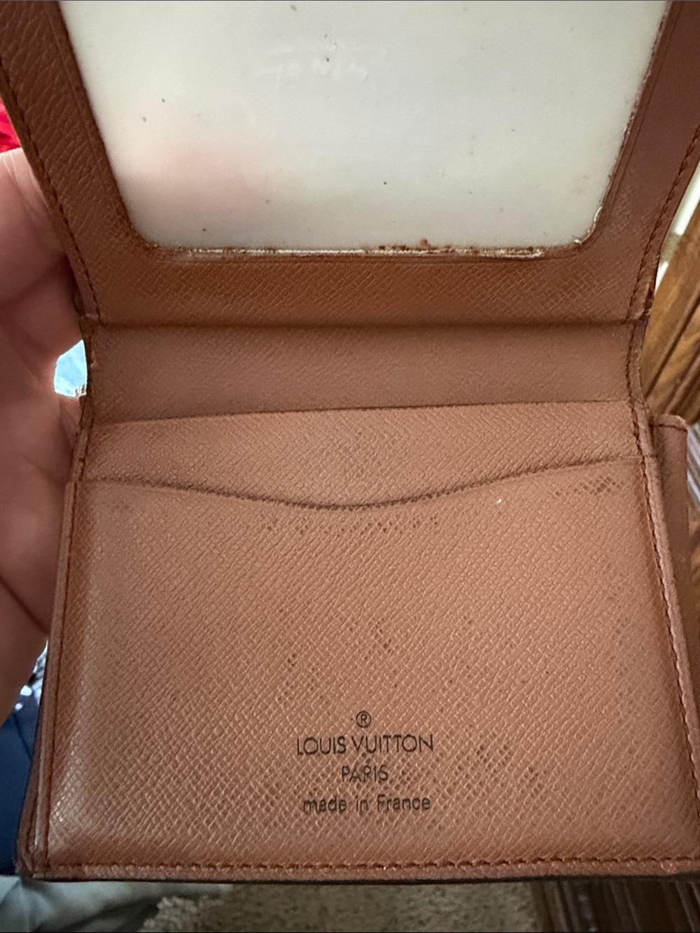 Louis Vuitton Monogram Card Holder in Brown and Gold Canvas - Picture 3 of 11